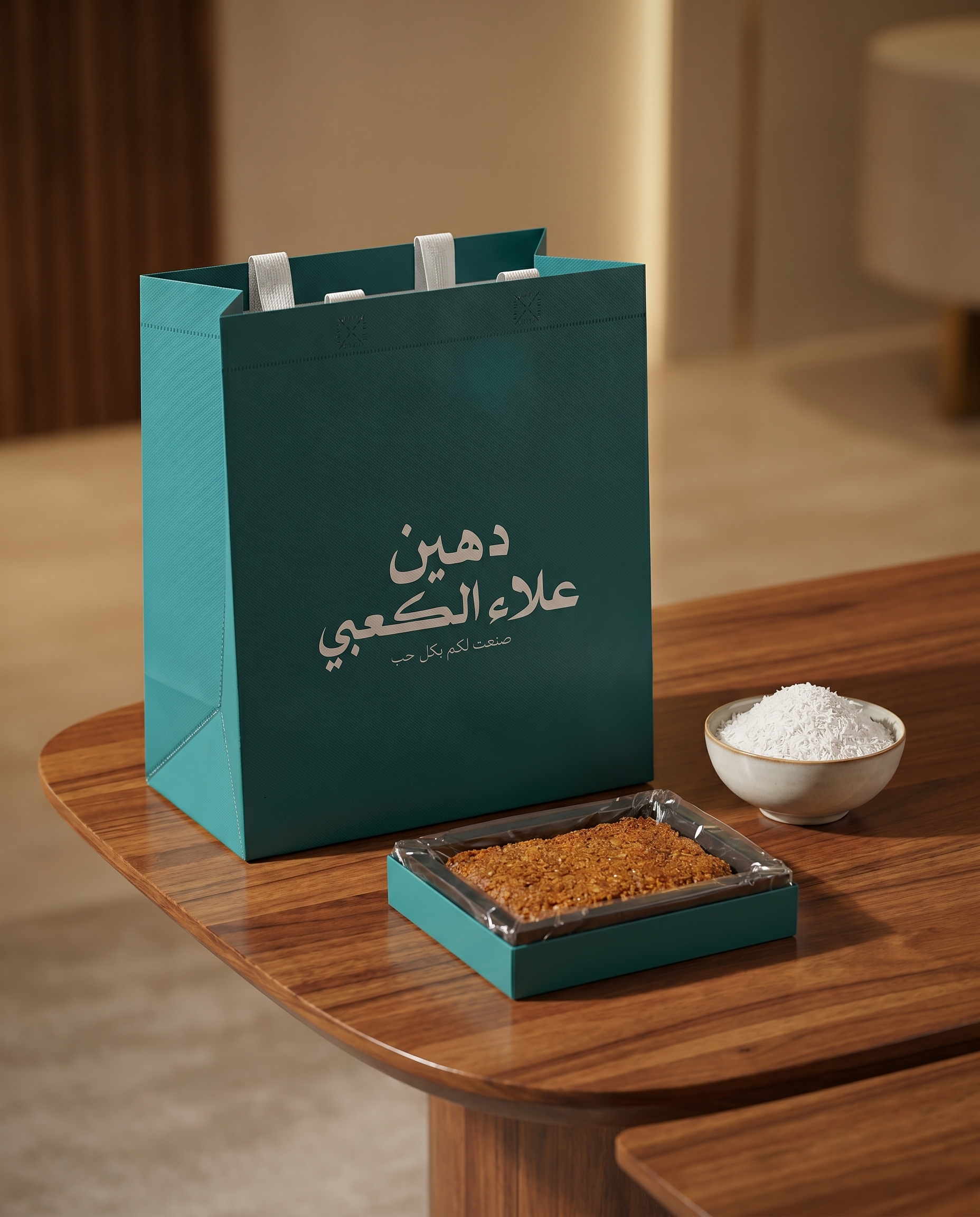 نصف كيلو دهين بمبروش جوز الهند